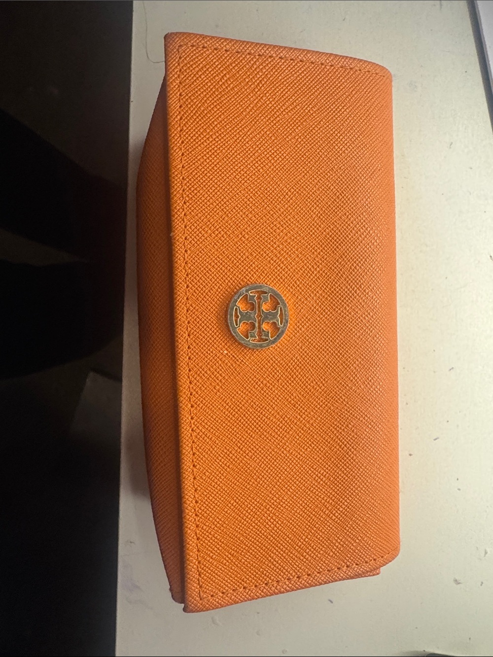 Tory Burch Orange Sunglasses Case